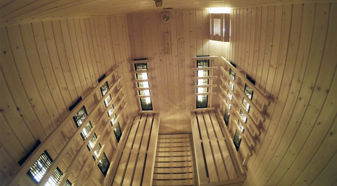 Sauna infrared