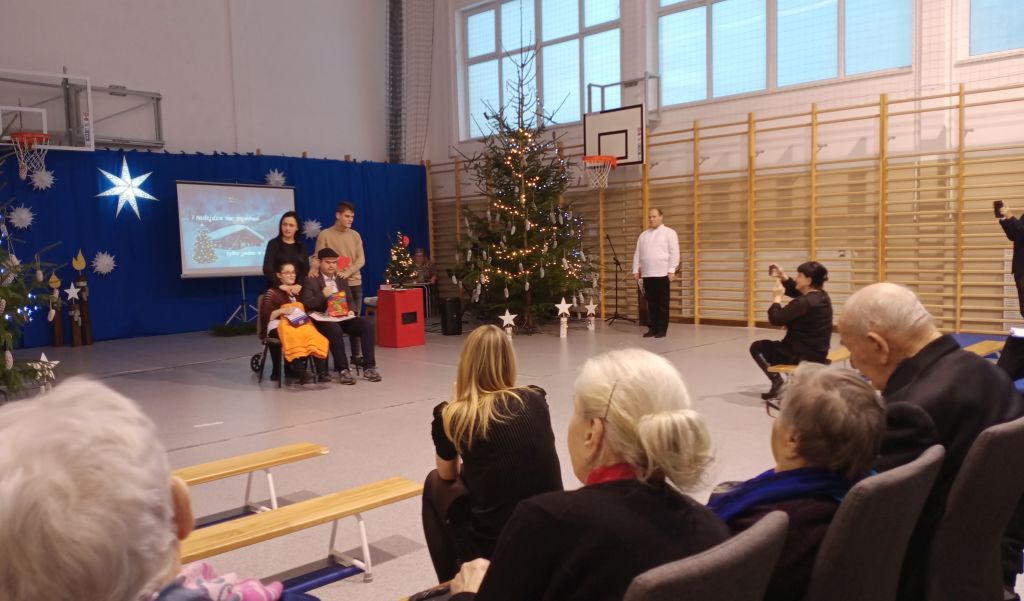Wigilijne spotkanie w SOSW Gromadzice