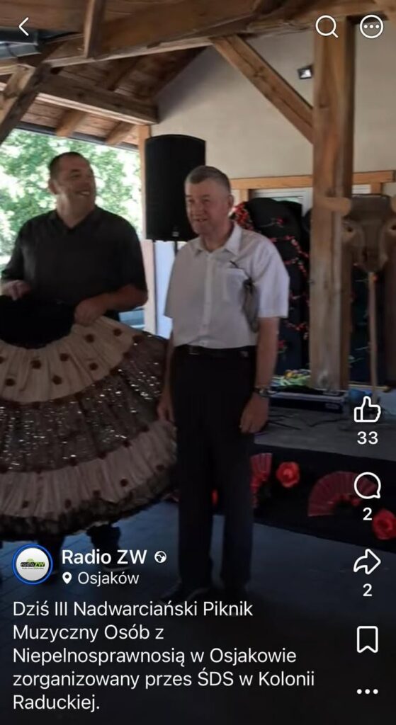 Nasze małe, jakże radosne wędrówki! Udało się, jesteśmy na Fiesta Española w Osjakowie. Cudnie kolor